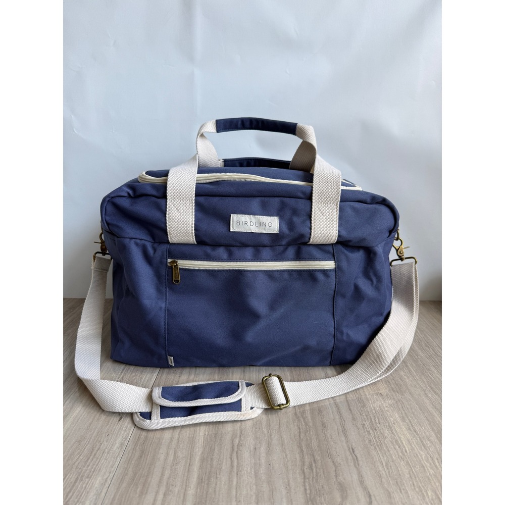 Birdling Adventure Weekender Bag‎ Blue Travel Duffel Overnight Carry On